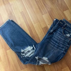 American Eagle Mom straight jean new without tags